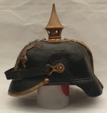 66-German Prussian Wurtemberg State brass plated Helmet-2.jpg