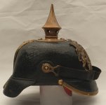 66-German Prussian Wurtemberg State brass plated Helmet-4.jpg