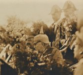 HuDF-EW17-077 10002  mit Zar Ferdinand I. von Bulgarien auf dem Weg zum Zarenpalast in Sofia, ...jpg